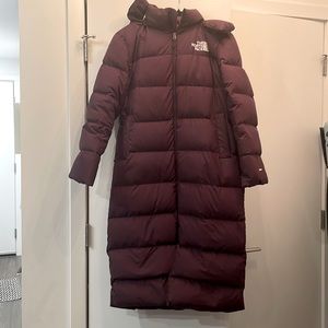 The North Face full length puffer.